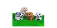 Ply�ov� pejsek 18 cm - pohybliv�, 4 varianty, na baterie