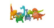  Dinosaurus 8-11 cm, 6 ks v krabi�ce 