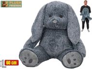 Plush Friends - Kr�l�k ply�ov� sed�c� 60 cm - �ed�