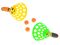  Catchball 25cm 2ks, v s�ce 