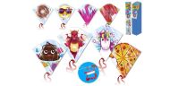 L�taj�c� drak 59 x 55 cm, 8 druh�