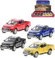 Mercedes-Benz X-Class 1:42 kov, na zptn chod, 4 barvy