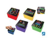 Mozaika elektronickr� 8,5cm na baterie se sv�tlem, 4barvy 