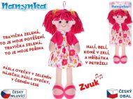Panenka Nanynka �erven�, �esky mluv�c� a zp�vaj�c�