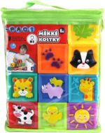 Kostky mkk baby pskac Paci-Paci, sada 9ks - zvtit obrzek