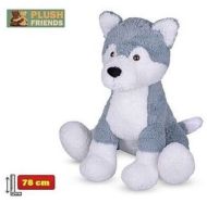 Plush Friends pes husky plyov 78cm sedc 0+ - zvtit obrzek