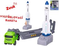 Auto nkladn na setrvank, zvukov efekty + vystelova rakety - zvtit obrzek