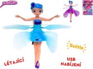 Panenka V�la sv�t�c�, 19cm, reaguj�c� na pohyb ruky s USB, 3 barvy