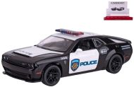 Sestaven� kovov� model policejn�ho auta Kinsmart Dodge Challenger SRT Demon 170, policejn�