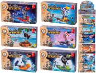 Stavebnice pir�ti 28-51ks, 12druh� 