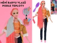 Panenka mdn s vlasy mncmi barvu a doplky - zvtit obrzek