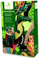 Stick &amp; Fun - mal mozaika - dinosaui