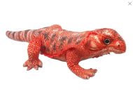 Agama vousat� �erven� ply�ov� 50cm  - zv�t�it obr�zek