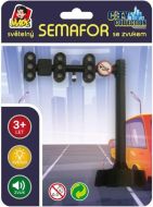 Semafor se sv�tlem a zvukem