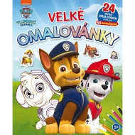 Velk omalovnky Tlapkov patrola - zvtit obrzek