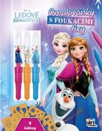 Omalov�nky s foukac�mi fixy Ledov� kr�lovstv�