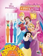 Omalov�nky s foukac�mi fixy Disney Princezny
