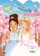 Tvarovan oblkn se samolepkami aty pro nevsty