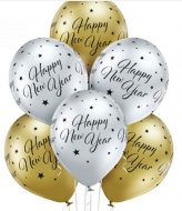 Nafukovac balnky 6ks Happy New Year