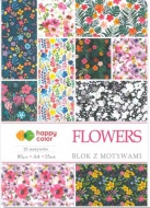 Papry s motivem A4 FLOWERS, 80g