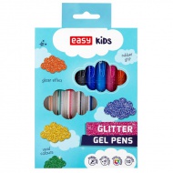 GLITTER - gelov pero se tpytkami - mix barev, 10ks - zvtit obrzek