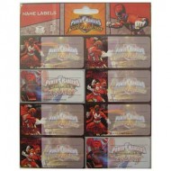Samolepc jmenovky - DISNEY POWER RANGERS RT - zvtit obrzek