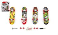 Skateboard prstov� �roubovac� 10cm s dopl�ky