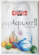 KOH-I-NOOR pop AQUARELL, 10 list bl blok akvarelov A2, akvarele + tempery + tu - zvtit obrzek
