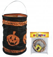 Lampion Halloween dn, ajov svka, 15cm - zvtit obrzek