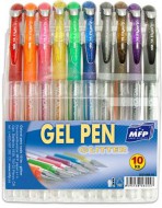 Gelov pero set Glitter 10ks