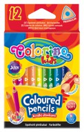 Pastelky trojhrann, 8,9 cm, 12 barev - Colorino