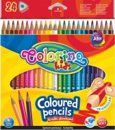 Trojhrann pastelky Colorino 24 barev