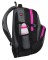 Studentsk batoh Matrix 8 a Black / Gray / Pink