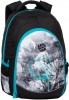 Studentsk batoh Digital 20 B TURQUOISE/GRAY/BLACK