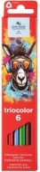 KOH-I-NOOR 3131, pastelky Triocolor trojhrann, 6 ks, motiv Osel
