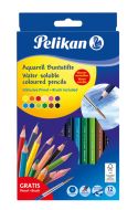 Pelikan - Pastelky akvarelov 12ks - zvtit obrzek