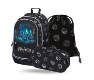BAAGL 3 SET Core Harry Potter Bradavice: batoh, penl, sek
