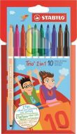 Fixy TRIO 2v1 10 ks, 0,5-2 mm - zvtit obrzek
