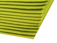 L�tkov� dekorativn� pls� / filc 20x30 cm 3 (F18) zelen� jablkov�, 12 ks - zv�t�it obr�zek