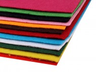 L�tkov� dekorativn� pls� / filc 20x30 cm 1 mix, 12 ks - zv�t�it obr�zek