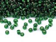 Rokajl 8/0 - 3 mm s pr�tahem 27 zelen� kaprad�, 50 g - zv�t�it obr�zek