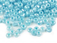 Rokajl 5/0 - 4,5 mm perle�ov�, nepr�hledn� 1541 modr� pomn�nkov�, 50 g - zv�t�it obr�zek