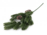 Um�l� smrk s �i�kami v�t�� 3 zelen� jedle, 1 ks - zv�t�it obr�zek